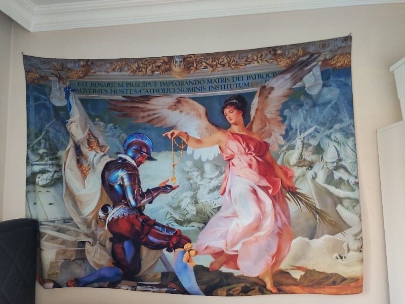 Muhteşem Rönesans Eserleri  Duvar Örtüsü Duvar Halısı Wall Tapestry