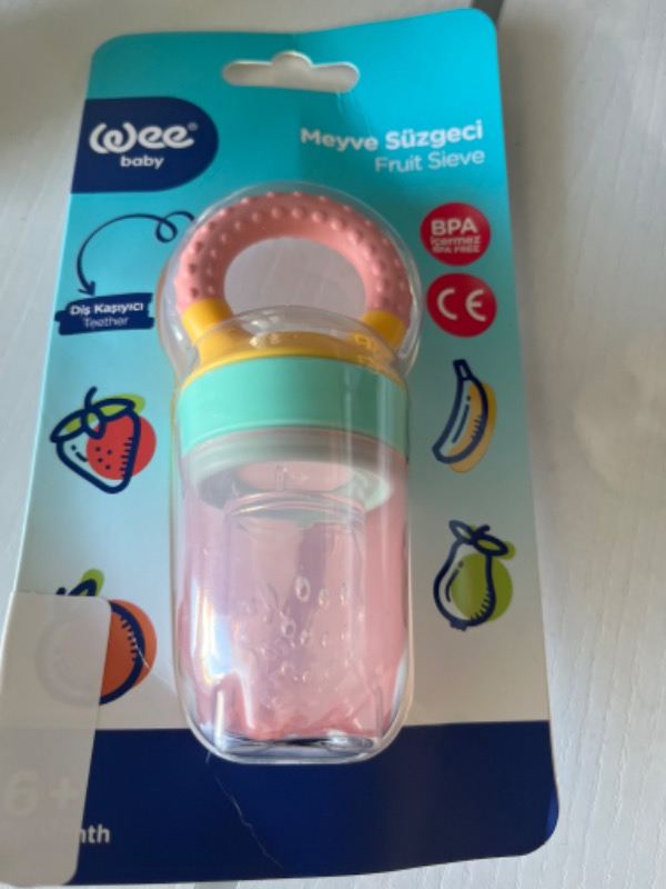 Wee Baby Meyve Süzgeci Pembe