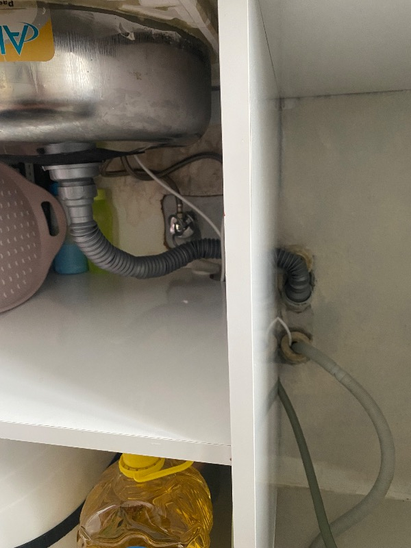 Donau Körüklü Lavabo Evye Sifonu Ø50 Çıkışlı