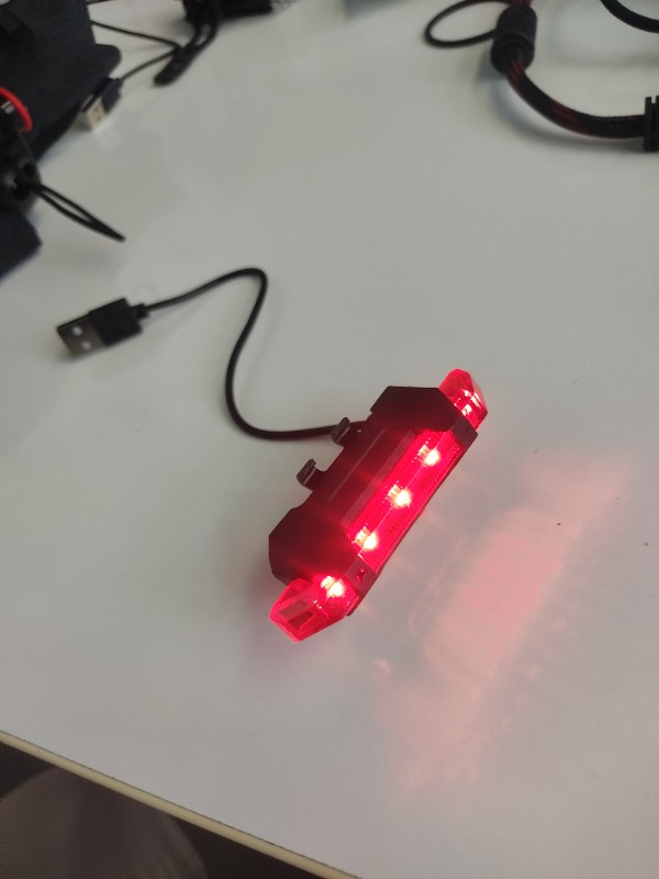 Greathings USB Şarjlı Bisiklet Ön-Arka Far Stop Lambası Seti