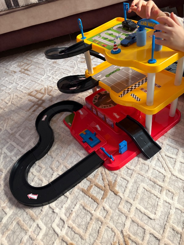 Dede 3 Katlı Garaj Oyun Seti Ve Mega Pisti 03068