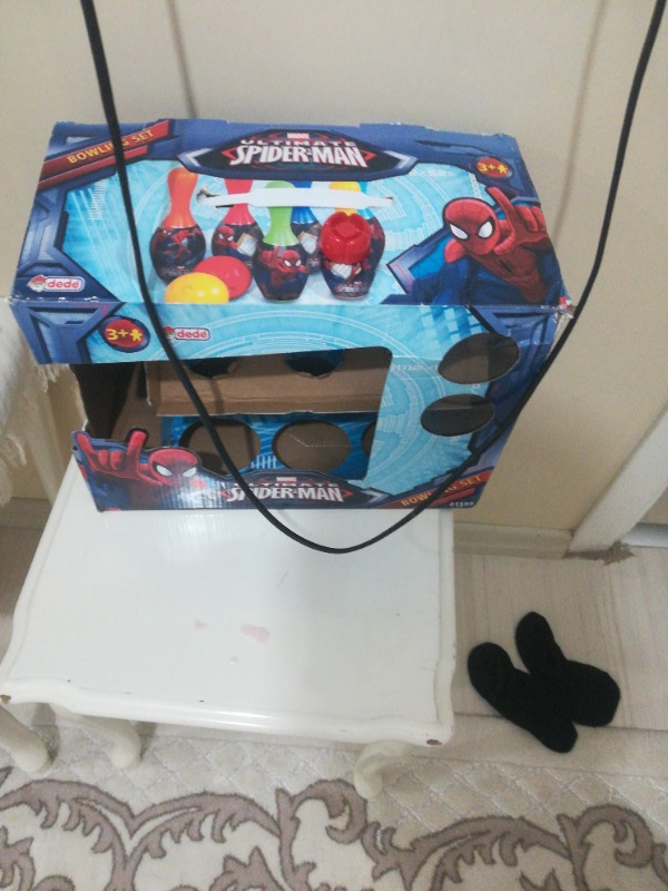 Spider Man Bowling Seti