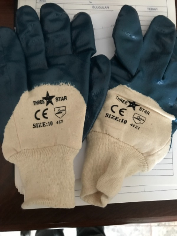 Starline E-370 Nitril Petrolcü Tip İş Eldiveni