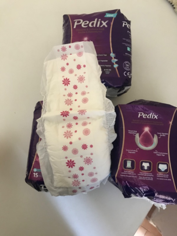 Pedix Kadın Mesane ve Lohusa Pedi (Yoğun)  45 Adet