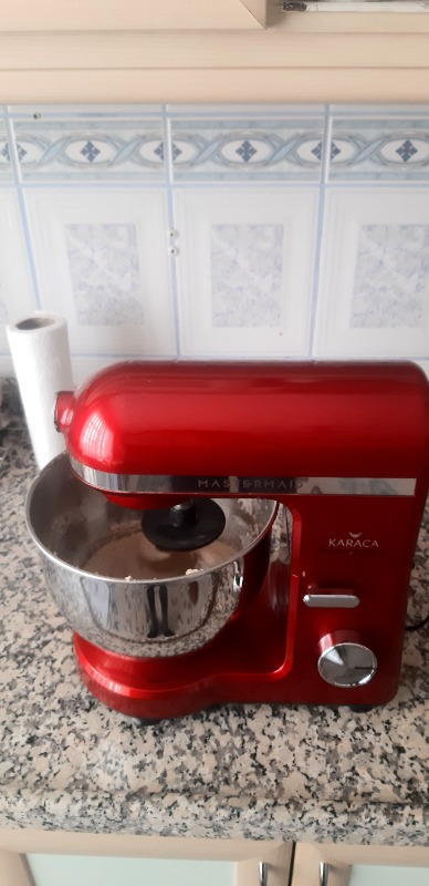 Karaca Mastermaid Chef Stand Mikser Imperial Red 1500W 5 Lt
