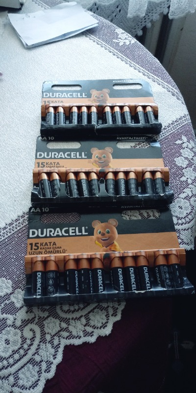 Duracell Alkalin Aa Kalem Piller 30'lu