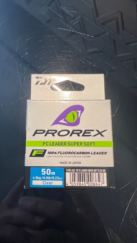 Daiwa Prorex Fc Leader Super Soft Fluoro Carbon Misina