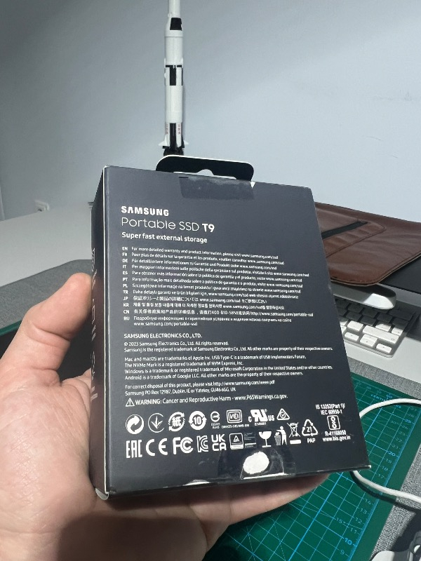 Samsung MU-PG1T0B/WW 1 TB T9 2000/1950 MB/S SSD
