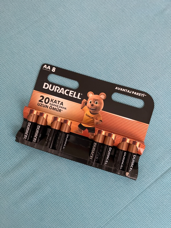 Duracell Alkalin Aa Kalem Piller 8’li Paket
