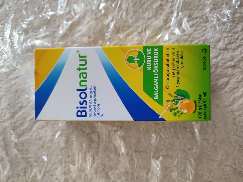 Bisolnatur Doğal İçerikli Öksürük Şurubu - Kuru ve Balgamlı Öksürükte Rahatlama