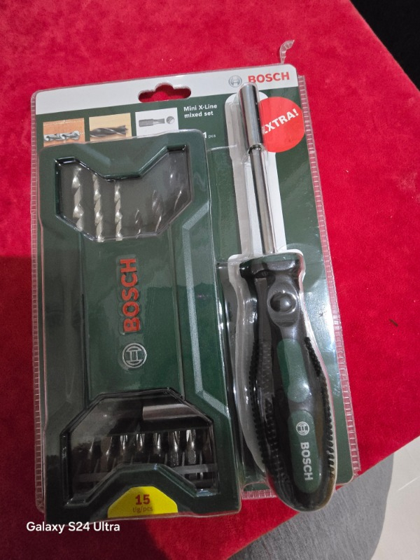Bosch X-Line 15+1 Vidalama&matkap Ucu Seti