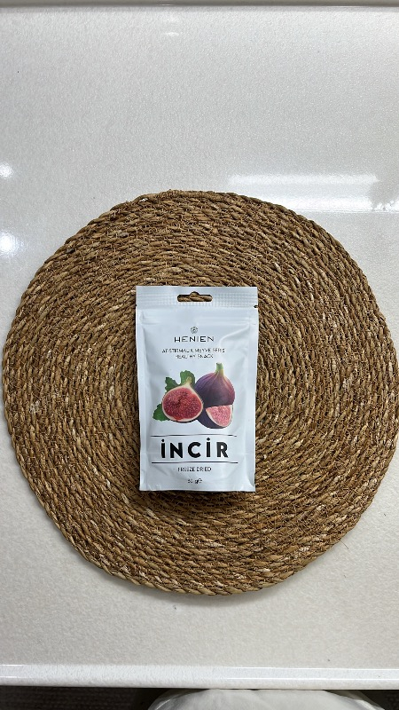 Henien Dondurularak Kurutulmuş İncir 30 Gr - Koruyucu ve Katkı Maddesi İçermeyen Freeze Dried İncir
