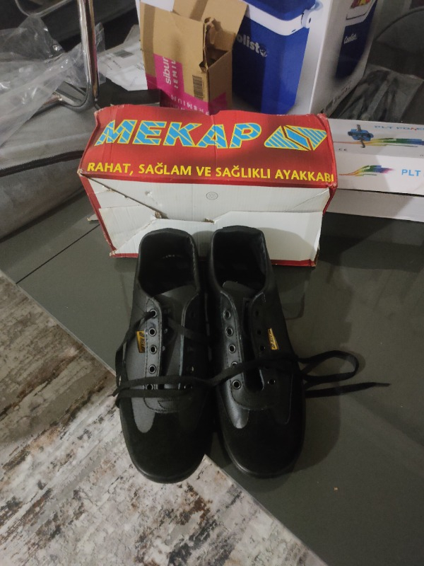 Mekap Orijinal Classic İş Ayakkabısı Güvenlik Standartlarına Uygun Konforlu Malzeme ile