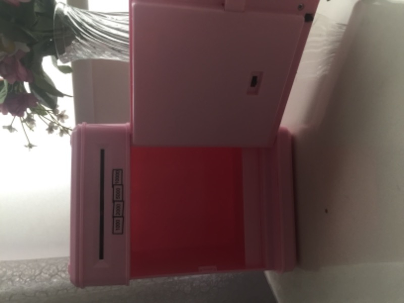 Herkesetoptantic Atm Şifreli Kasa Kumbara (Pembe)