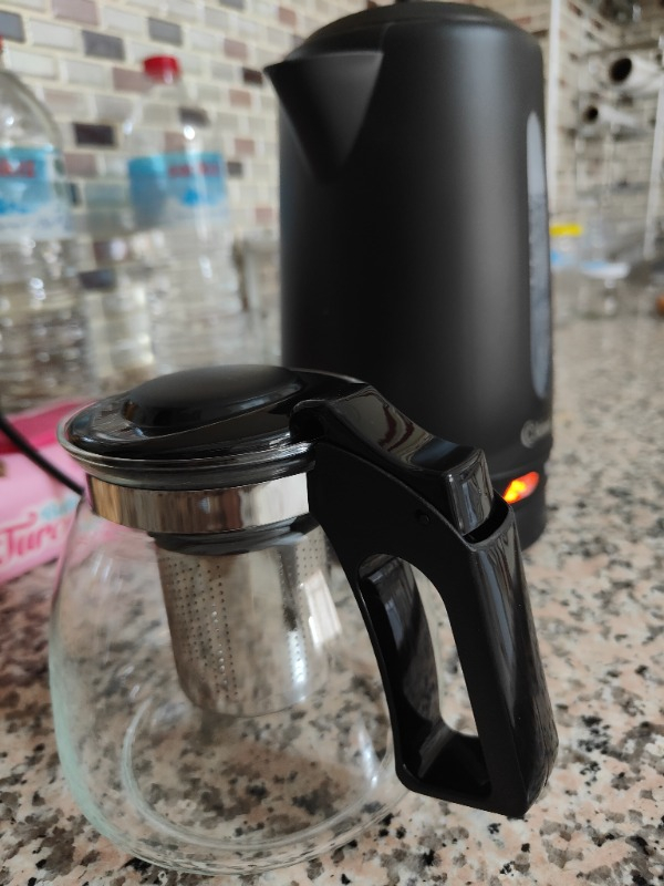 Kiwi KTM-2907 2200 W Cam Demlikli Çay Makinesi