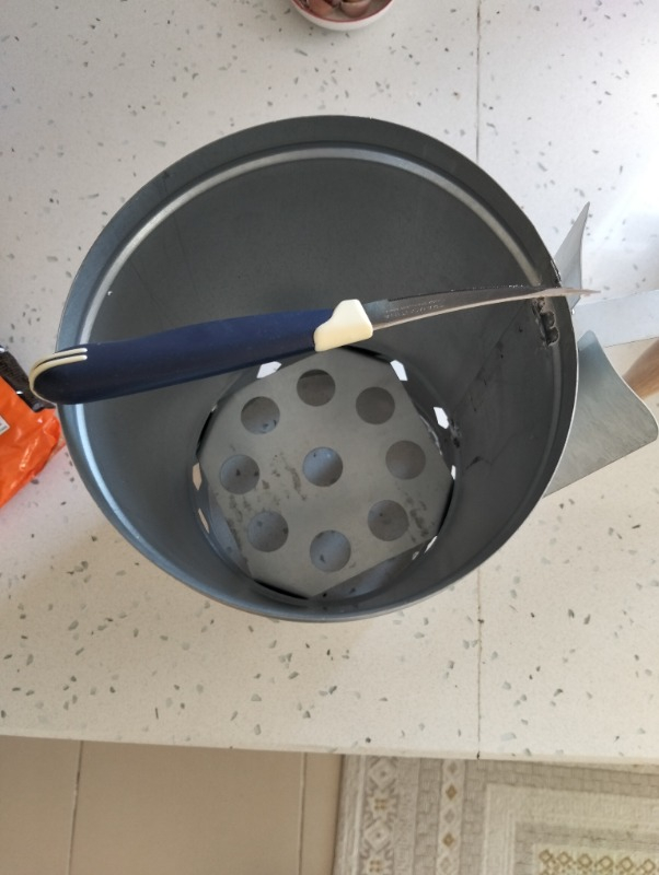 Gürkan  Mangal Tutuşturma Bacası 16 cm çapında 32 cm derinlik Pratik Kullanım İçin Tasarlanmış