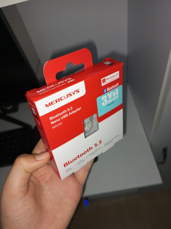 Mercusys MA530 | Bluetooth 5.3 Nano USB Adaptör | Kompakt Tasarım | Tak‑Çalıştır | Windows 7//8.1/10/11