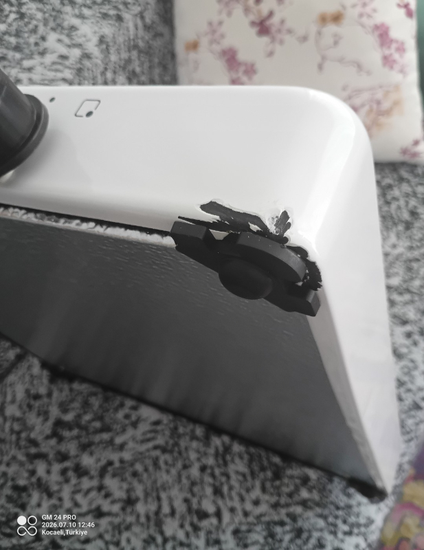Uğur Katmer Sanayi Beyaz  Emaye Set Üstü 4 Gözlü Ocak Doğalgazlı