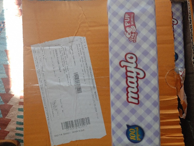 Maylo Puf Mendil 150'li 12 Paket