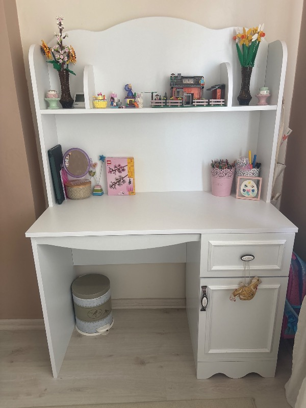 Baby Darling %100 Mdf Lisa Çalışma Masası Beyaz