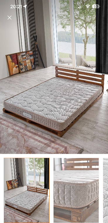 Us. Sleeping Full Ortopedik Bamboo Visco Yatak (17Cm) 90X190