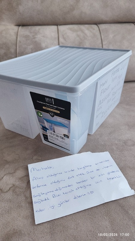 Merdem Kiler Saklama Kabı 10 Lt No:5