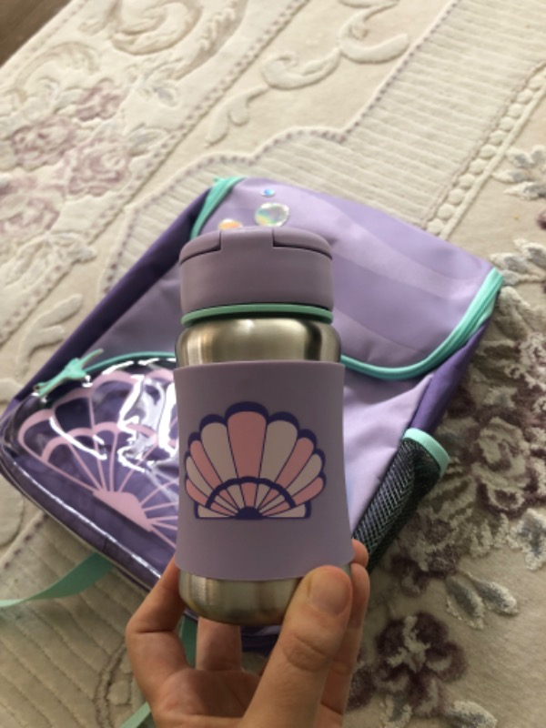 Skip Hop Spark Style Pipetli Paslanmaz Çelik Suluk