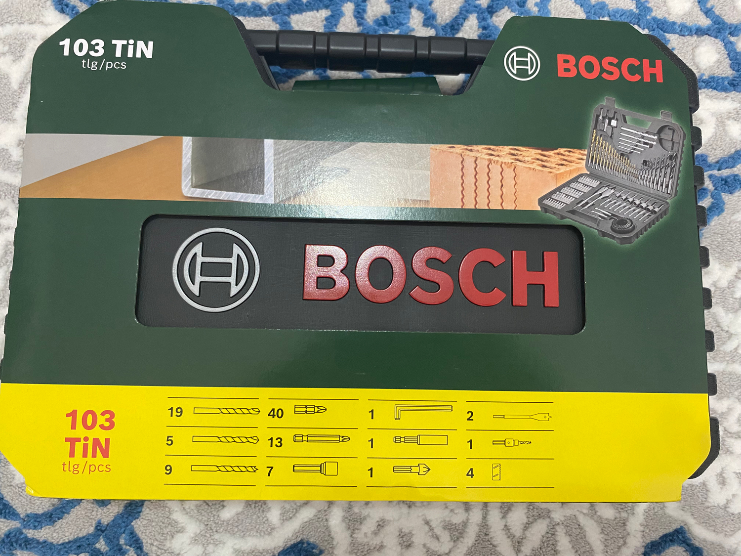 Bosch V-Line Matkap & Vidalama Karışık Aksesuar Seti 103 Parça - 2607017367