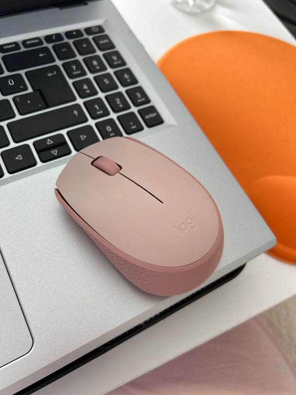 Logitech 910-006865 M171 Kablosuz Pembe Mouse