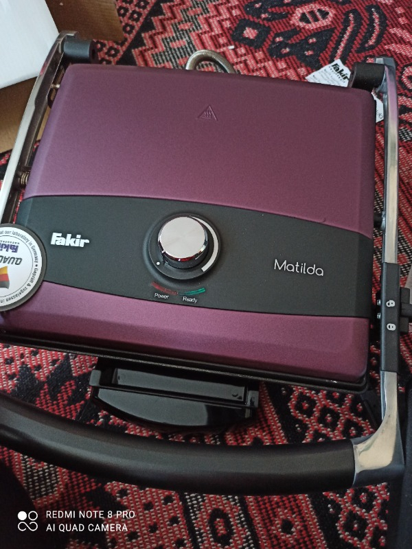 Fakir Matilda 2000 W Izgara ve Tost Makinesi-Violet