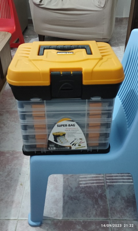 Super Bag Süper-Bag Organizerli Balıkçı Takım Çantası
