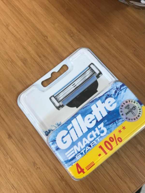 Gillette Mach3 Start Yedek Tıraş Bıçak 4'lü