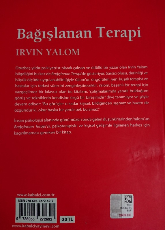 Bağışlanan Terapi - Irvin D. Yalom