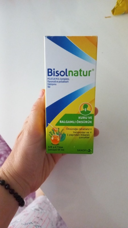 Bisolnatur Doğal İçerikli Öksürük Şurubu - Kuru ve Balgamlı Öksürükte Rahatlama