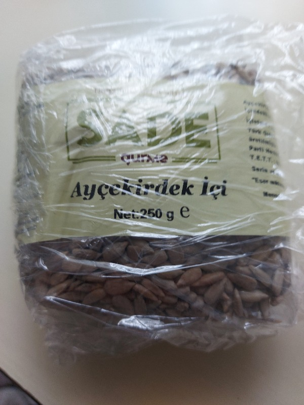 Sade Organik Sade Kabak Çekirdeği İçi 250 Gr