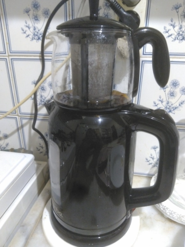 Sinbo STM-5840 Elektrikli Çay Seti Cam Demlikli