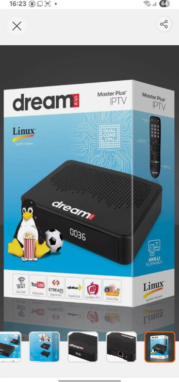 Dreamstar Master Plus | Linux Uydu Alıcısı | Full HD