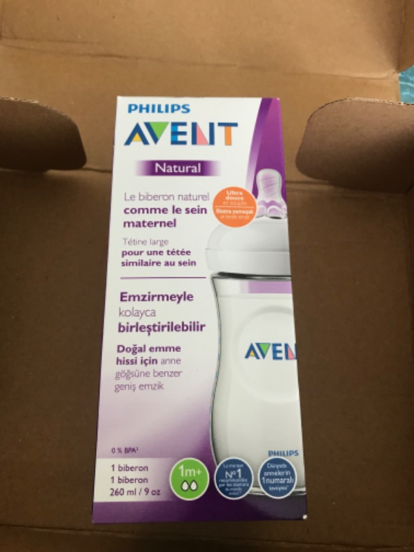 Philips Avent Natural PP Biberon 260 ml 1ay+ SCF033/17