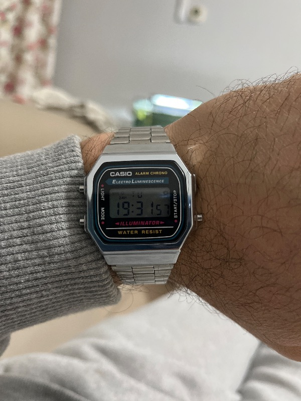Casio RETRO A168WA-1WDF Kol Saati