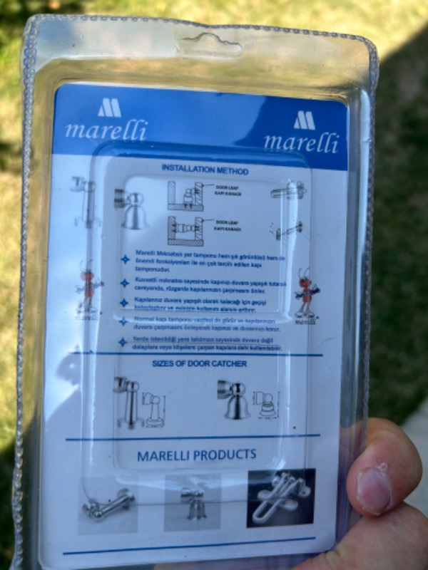 Nobel 5 Adet Nobel Marelli Mıknatıslı Kapı Tamponu 8cm Kapı Stoperi