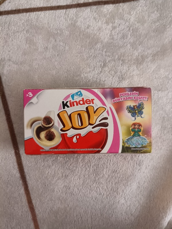 Kinder Joy Yumurta Çikolata Kızlar 3’lü