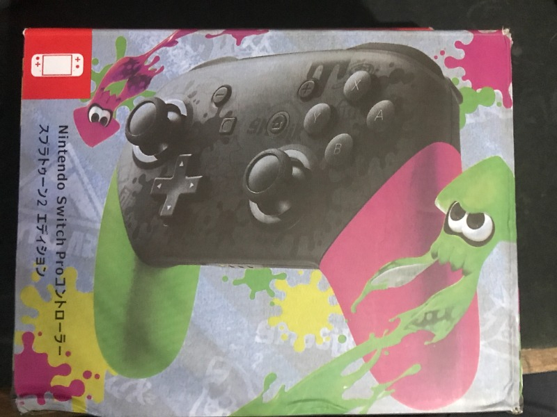 Nintendo Switch Pro Controller Splatoon 2 Edition