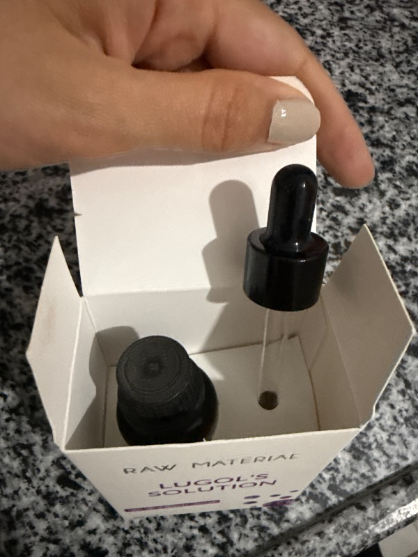 Raw Material Lugol's Solution İyot %2 Damla 30 ml
