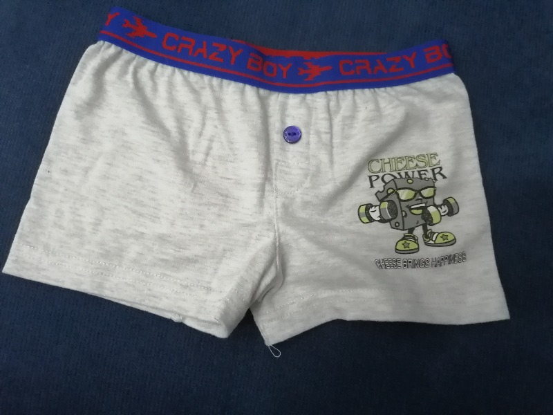 Tutku Erkek Çocuk Elastan Baskılı Boxer 6'lı Paket