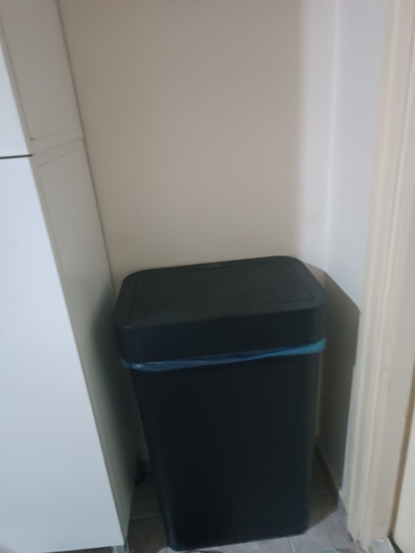 Follow Me Sensörlü Çöp Kovası 50LT Siyah