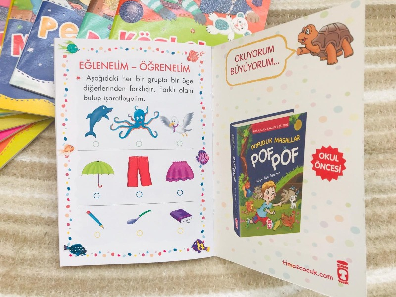 Mini Masallar Seti 3 (10 Kitap) - Nalan Aktaş Sönmez