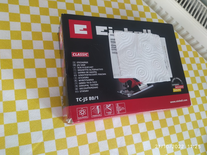 Einhell TC-JS 80/1, Dekupaj Testere