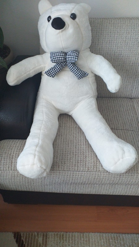 Kuki Oyuncak Büyük Peluş Ayı 120 cm