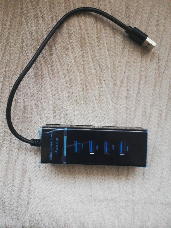 Alfais 4360 4 Port USB 3.0 Hub Switch Çoklayıcı Çoğaltıcı Adaptör
