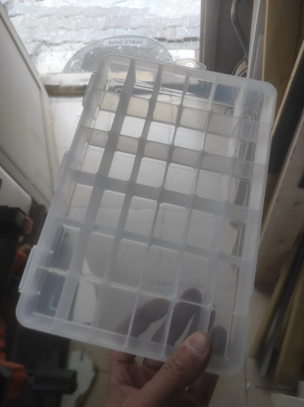36 Bölmeli Ayarlanabilir Organizer Plastik Kutu